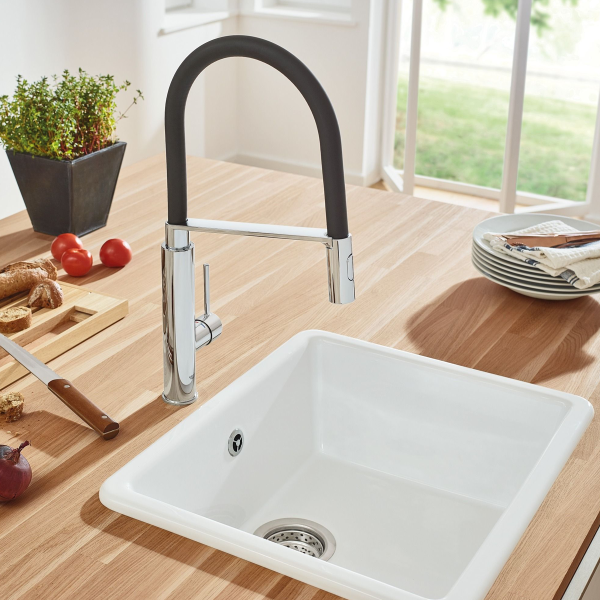 Смеситель однорычажный для мойки Grohe Concetto, хром